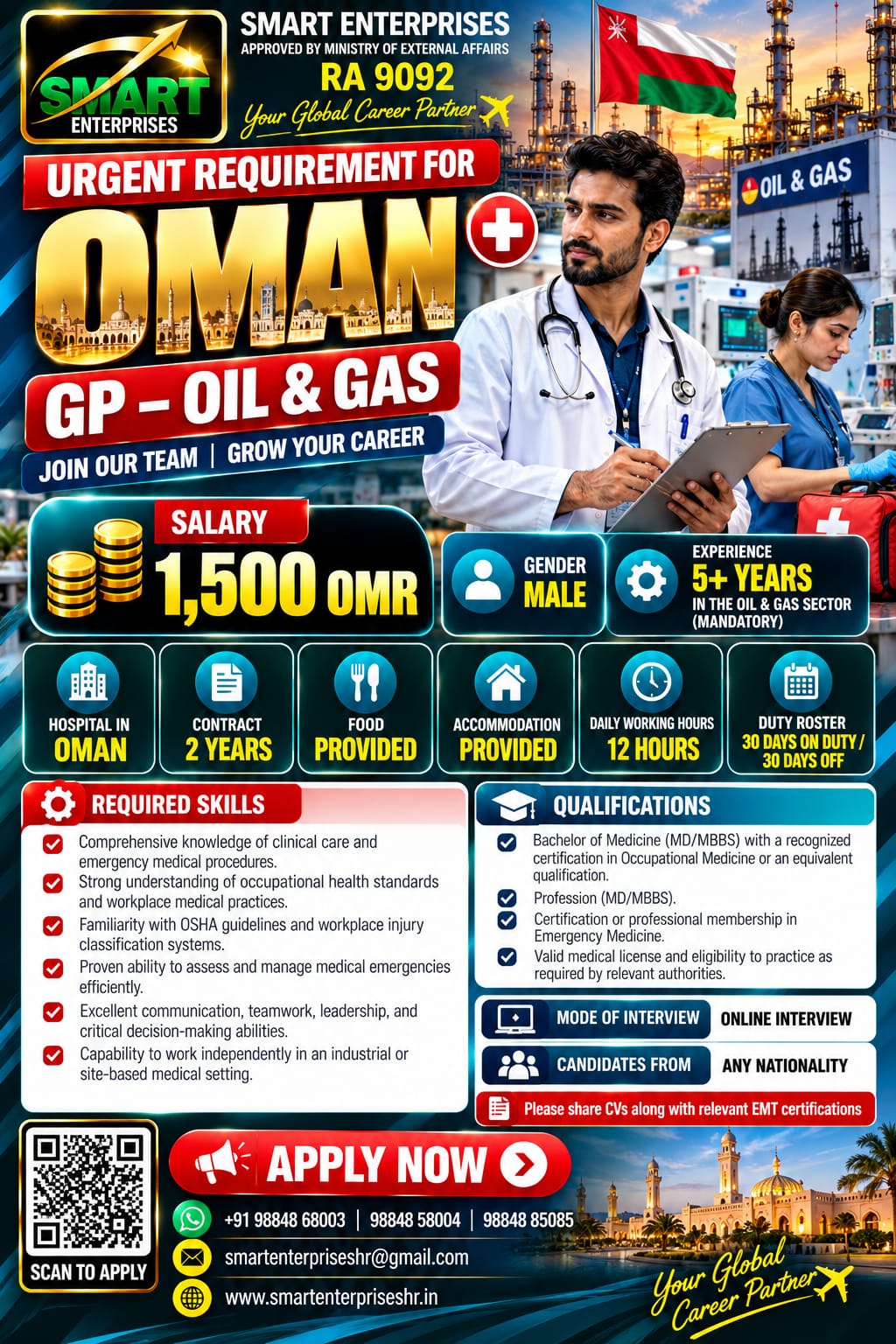 GP DOCTOR (MALE)